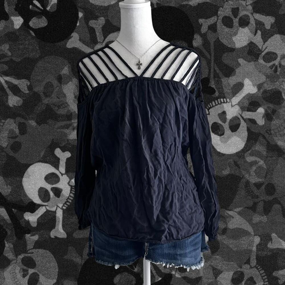 Rare find grey blouse
